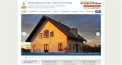 Desktop Screenshot of maharishivastu.org